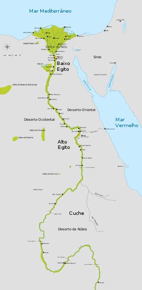 Egito Antigo: períodos, mapa, características